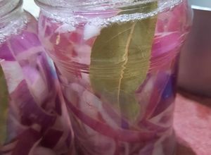 Una foto de Cebolla morada (encurtido)