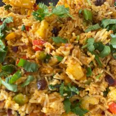 A picture of Pineapple Rice.