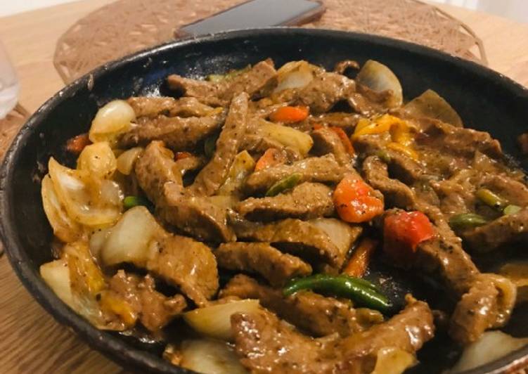 Recipe of Award-winning Dry beef chillie