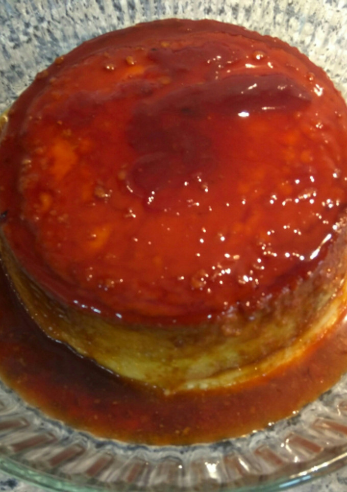 Una foto de Flan Napolitano