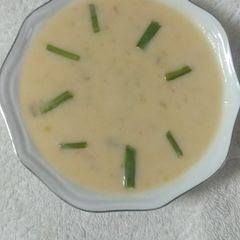 Potato soup A picture of Potato soup.