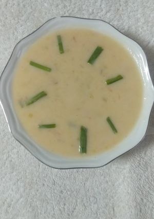 A picture of Potato soup.