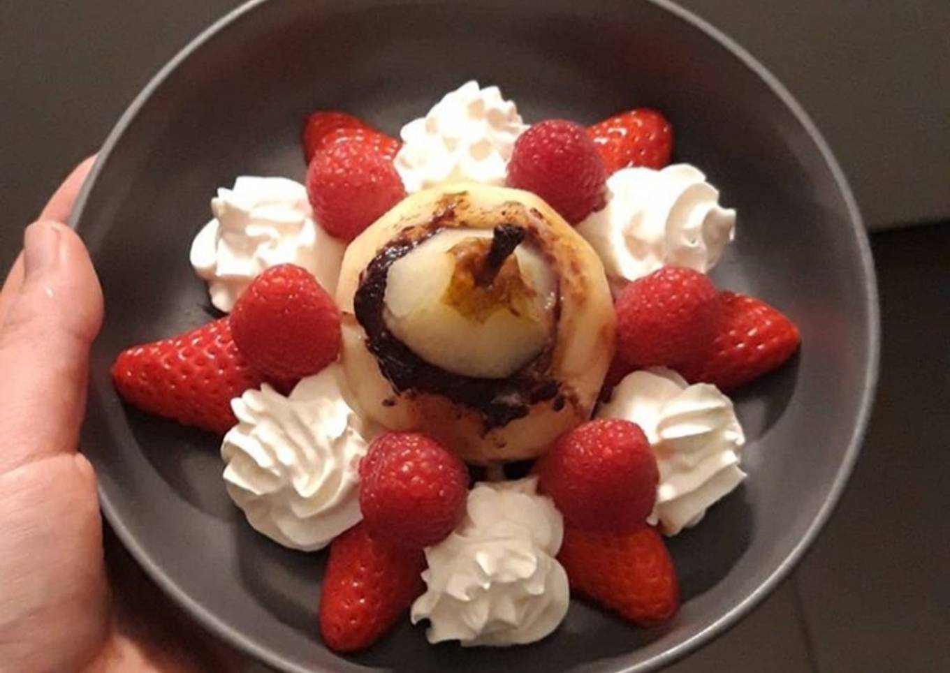 Poire Papillotte au Nutella 🍐🍫🌰