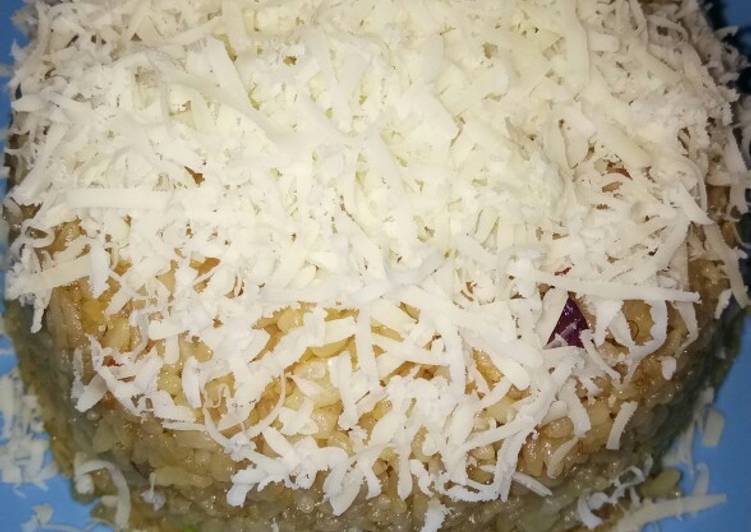 Langkah mengolah Nasi Goreng Keju yang mudah