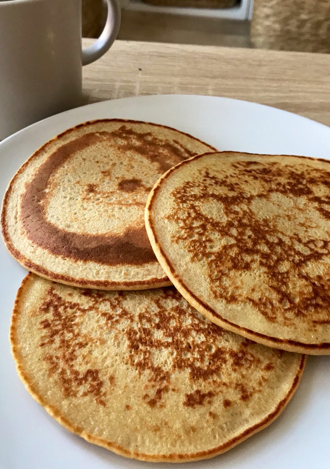 Una foto de Tortitas fit de avena