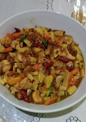 Foto resep Udang Kentang Wortel (re-cook)
