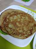 Gluten-free banana crepe