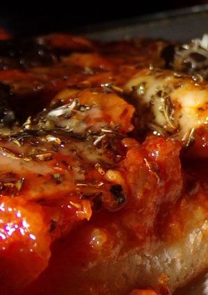 Une photo de Pizza Provençale de mon enfance