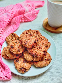 Foto resep Banana oatmeal cookies (healthy snack)