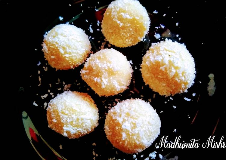 Steps to Prepare Favorite Coconut laddu