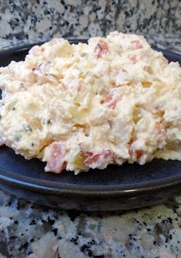Una foto de Ensaladilla de langostinos