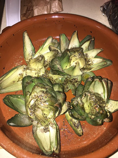 Una foto de Alcachofas al Horno🍈