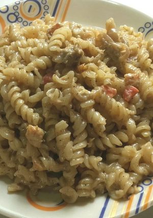 A picture of Chicken Pasta.