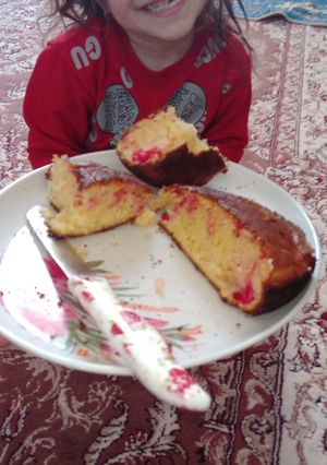 عکسی از دستور کیک ساده