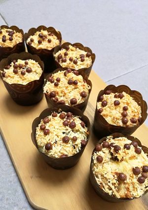 Foto resep Puding Roti Tawar Santan