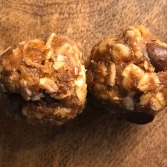 Pastor J’s Gluten-Free Raw Energy Balls A picture of Pastor J’s Gluten-Free Raw Energy Balls.