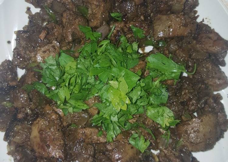 كبده دجاج فخمه