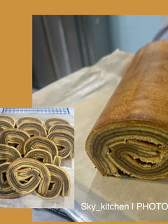 Foto resep Lapis legit roll / lapis legit gulung