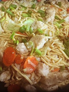 A picture of Chicken Chow Mein.