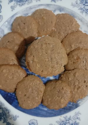 Foto resep Coffee oatmeal keju cookies