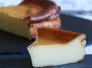 Foto principal de Tarta de queso mascarpone (batir y hornear)