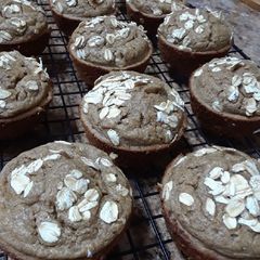 Oatmeal and Fruit Blender Muffins A picture of Oatmeal and Fruit Blender Muffins.
