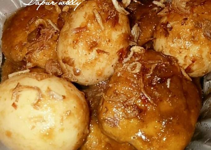 Semur telor tahu