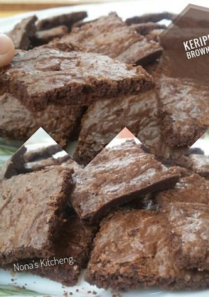 Foto resep Keripik Brownies Renyah (Brownie Chips)