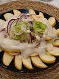 Ensalada "Slim" de Endivias con Manzana y Cebolla morada