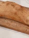 Pizza Calzone de Cogumelos e Bacon