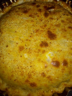 Una foto de Tarta de berenjenas y pollo