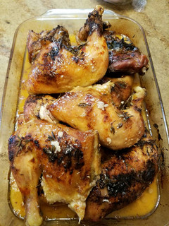 A picture of Rosemary chicken.