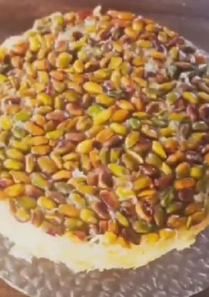 صورة لوصفة الكنافة على طريقة المطبخ التركي