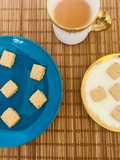 Gluten free Cumin & Ajwain Mini Bites- Savory Farali Butter Biscuits 🍪