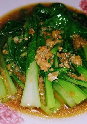 Foto resep Tumis pokcoy bawang putih