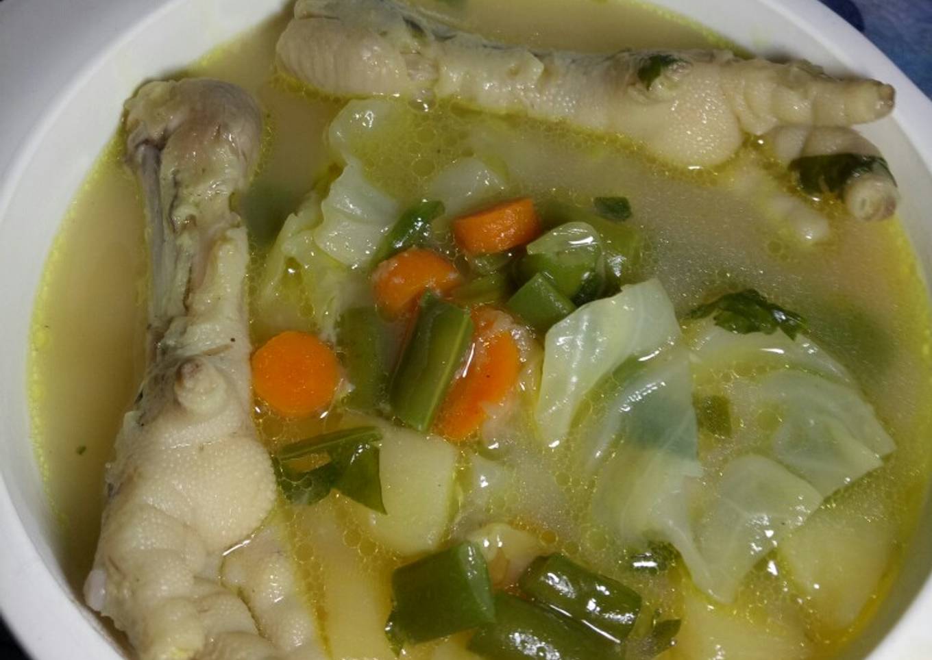 Sop ceker ayam