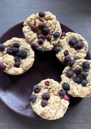 Mandulás muffin recept fotója