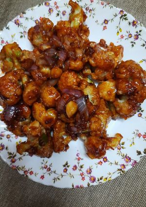 A picture of Thai Fried Cauliflower.