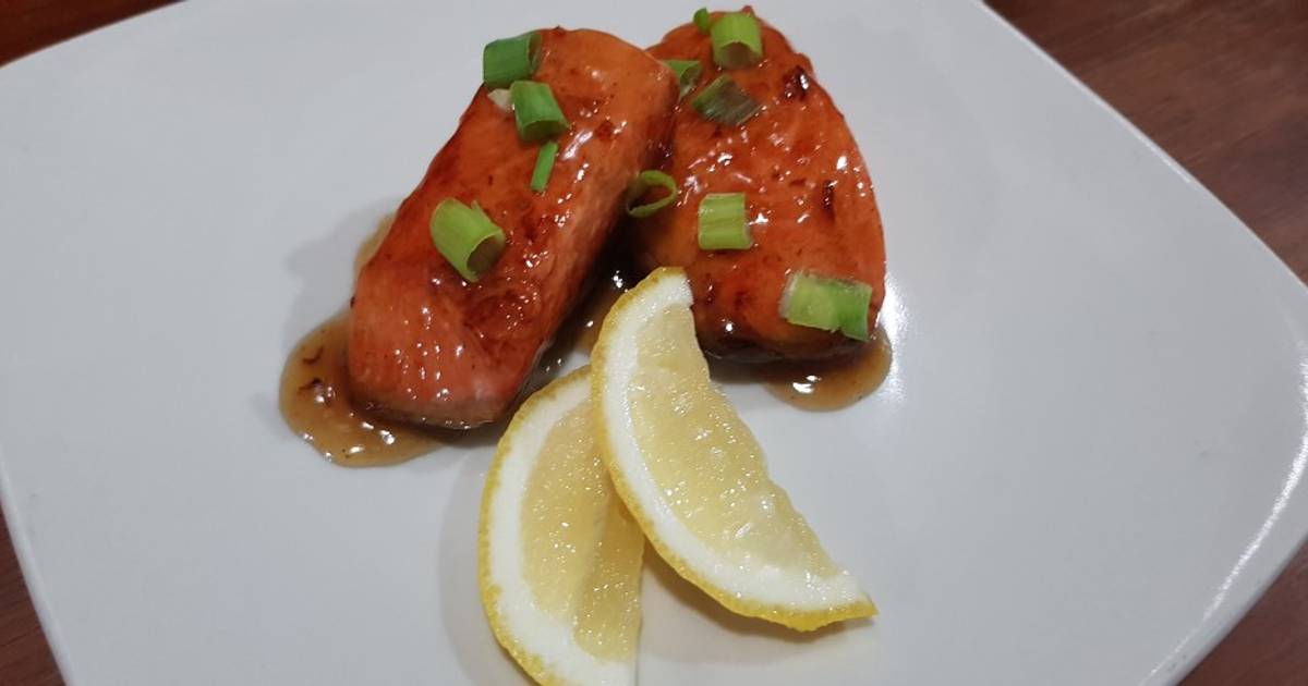 Resep Salmon Teriyaki Honey Glaze Oleh Anggi Prasetya Cookpad