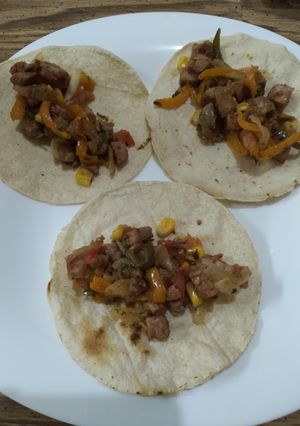 Una foto de Chuleta de cerdo para tacos