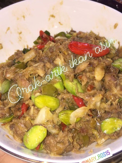 Foto resep Orak-arik ikan asin