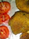 Floured fried titus fish