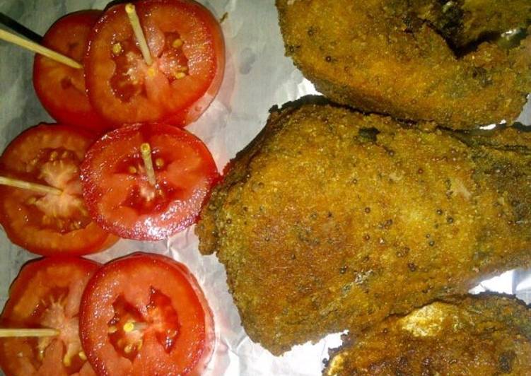 Recipe of Yummy Floured fried titus fish