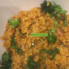 A picture of Mong dal makhni.
