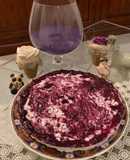 🍒Cheesecake al cocco con confettura di uva fragola senza glutine e senza lattosio 🍓