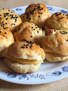 صورة لوصفة ساليزون محشي جبنة شيدر