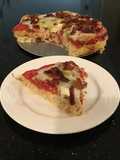 Pasta, Tomato, Cheese Tart