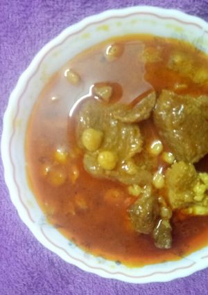 A picture of Chickpea beef.