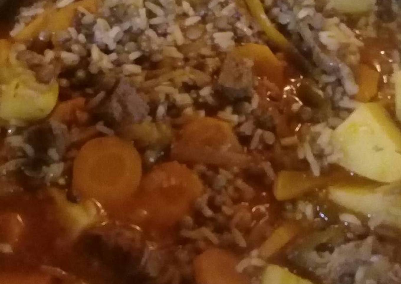 Lenteja Con Arroz