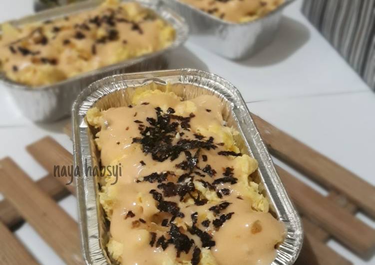 Resep Egg Mentai Rice, Enak Banget